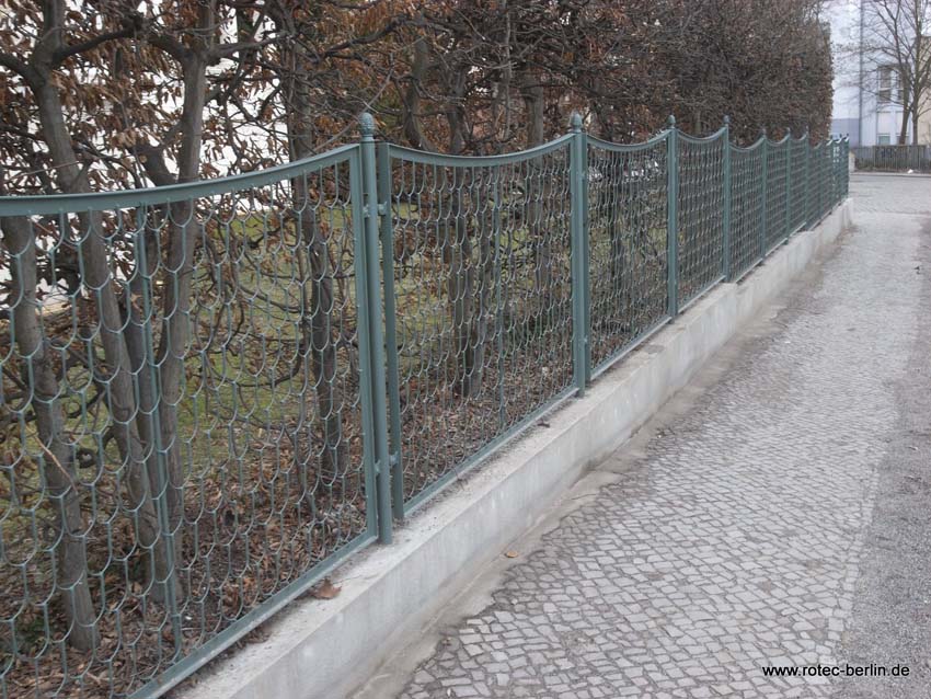 Schuppengeflechtzaun, Schinkelzaun