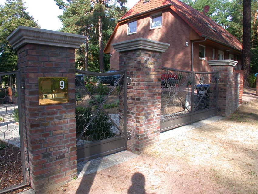 Schuppengeflechtzaun, Schinkelzaun