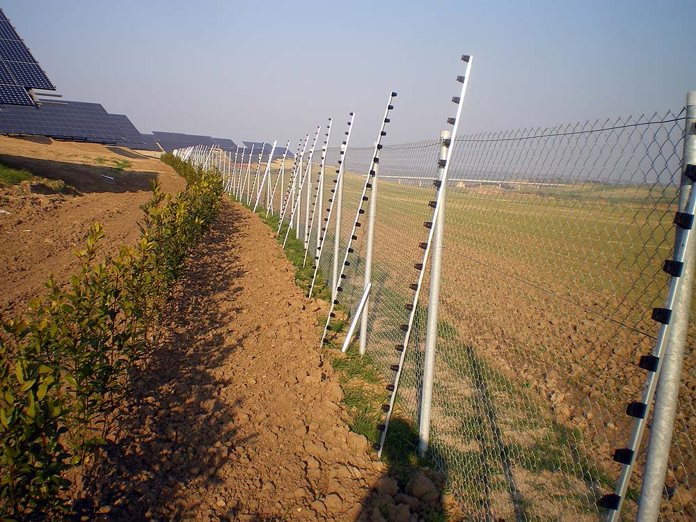 Diebstahlschutz für Solarpark