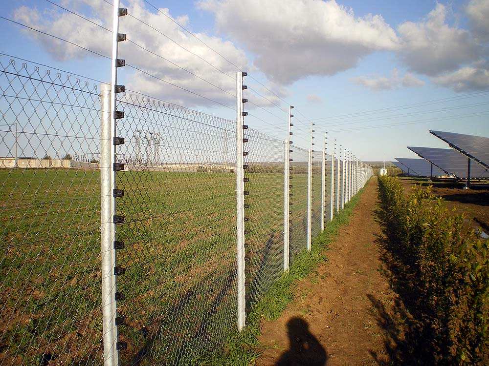 Diebstahlschutz für Solarpark