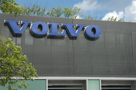Fassadenroste Volvo Autohaus Berlin